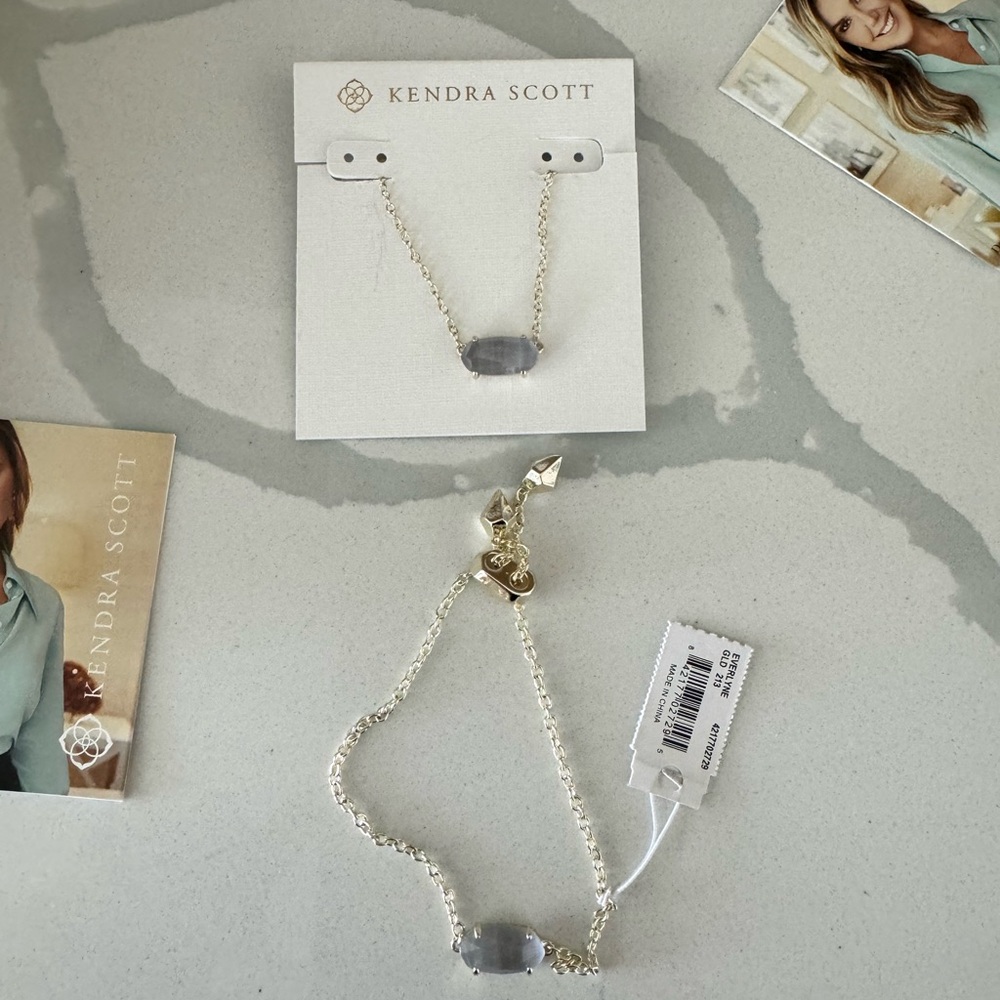 Kendra Scott Necklace and Bracelet Set